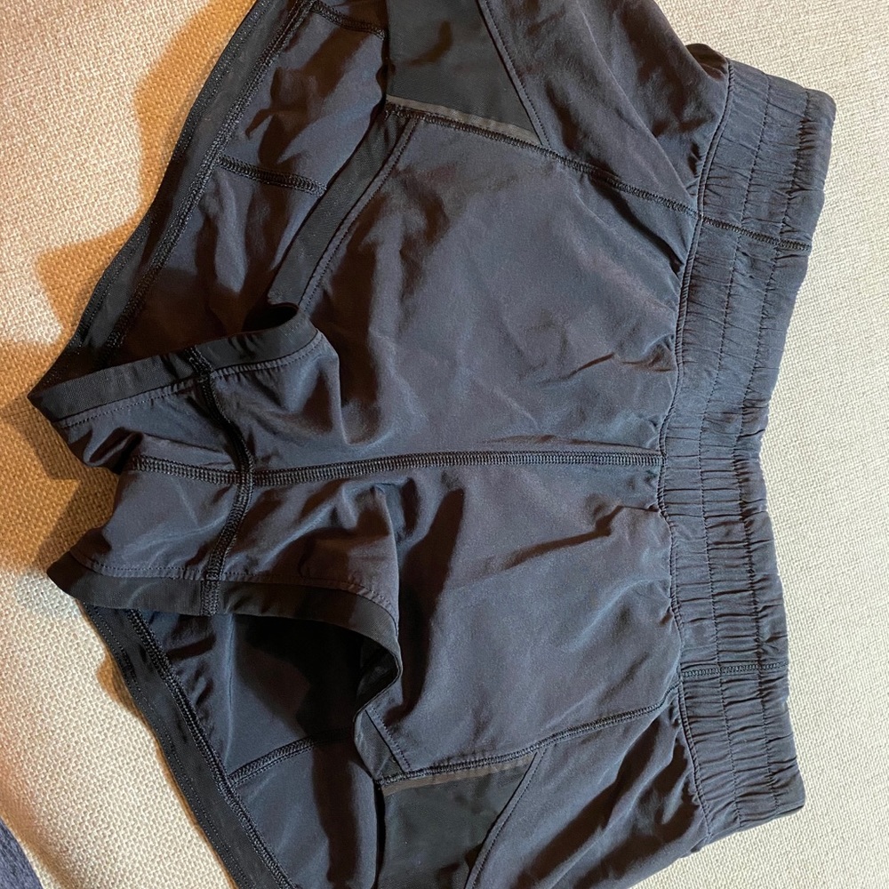 Women’s, lululemon, black shorts, size 6